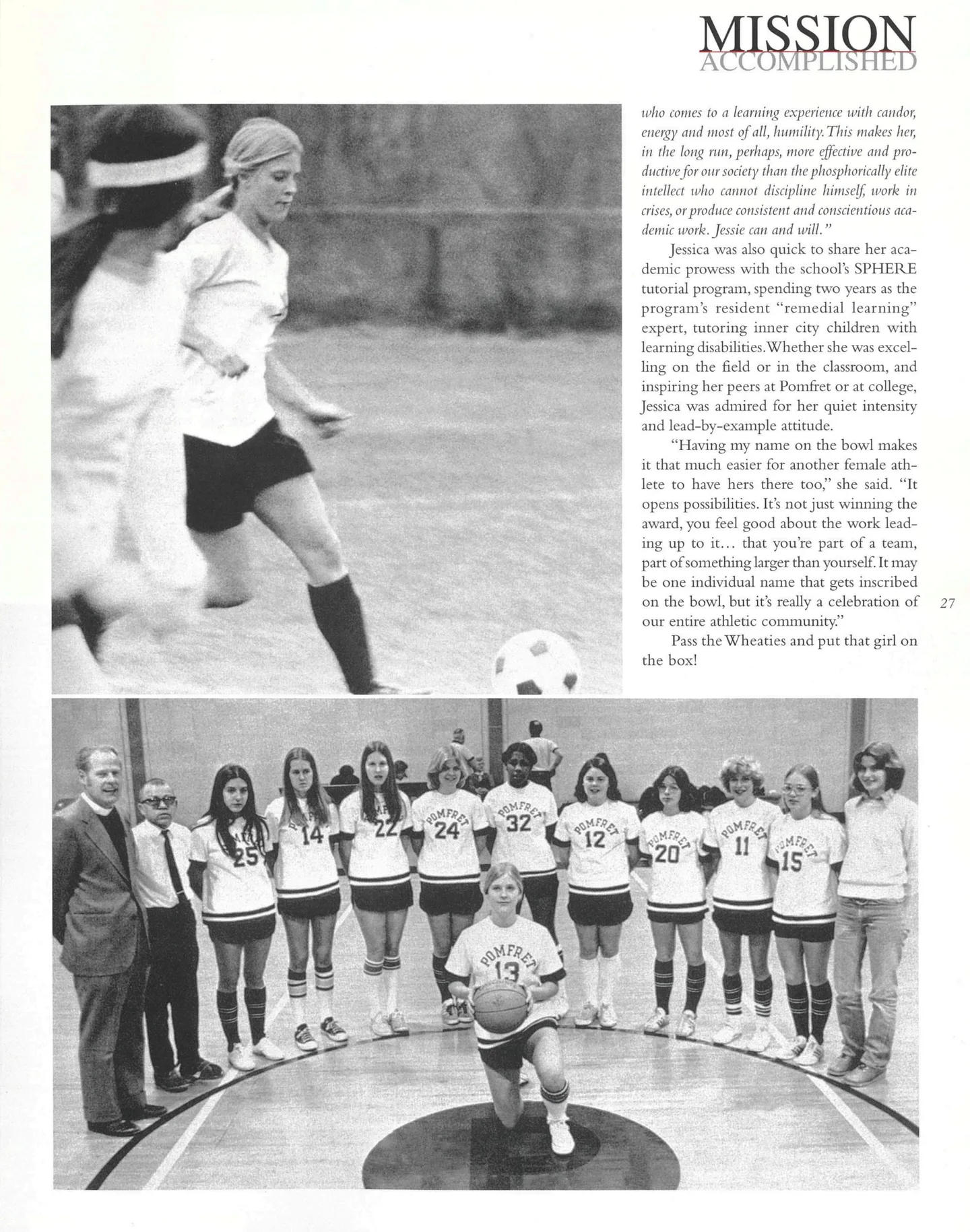 Page 26: Jessica's Legacy