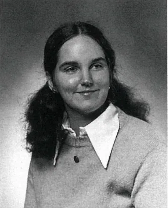 Nineteen-seventies portrait of Margaret Lamb '74, the first female editor-in-chief of The Pontefract.